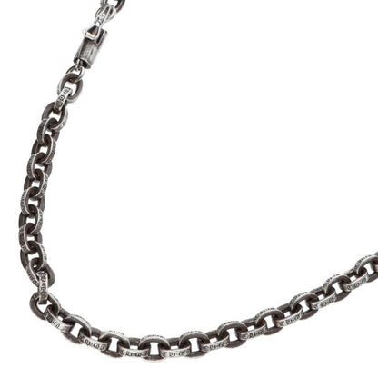 Chrome Hearts Silver Paper Chain Necklace 14K Size 20INCH