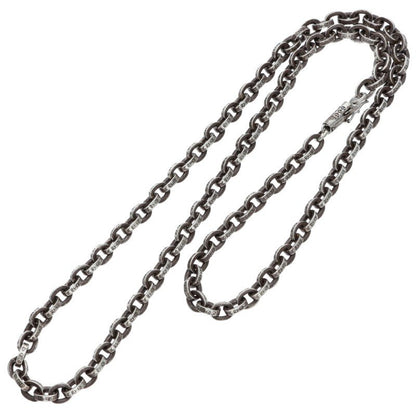 Chrome Hearts Silver Paper Chain Necklace 14K Size 20INCH