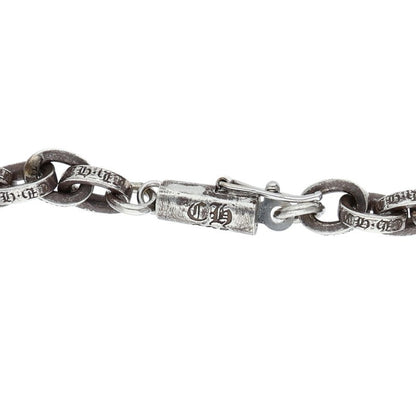 Chrome Hearts Silver Paper Chain Necklace 14K Size 20INCH