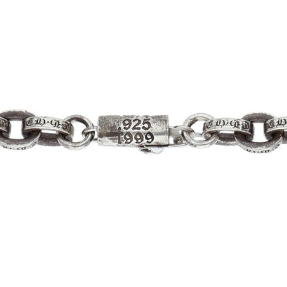 Chrome Hearts Silver Paper Chain Necklace 14K Size 20INCH