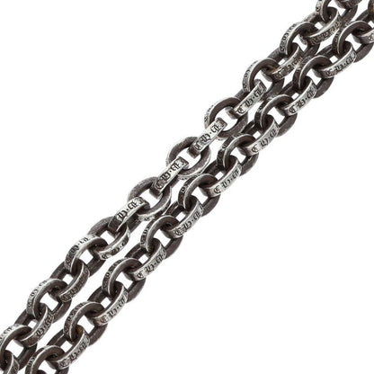 Chrome Hearts Silver Paper Chain Necklace 14K Size 20INCH