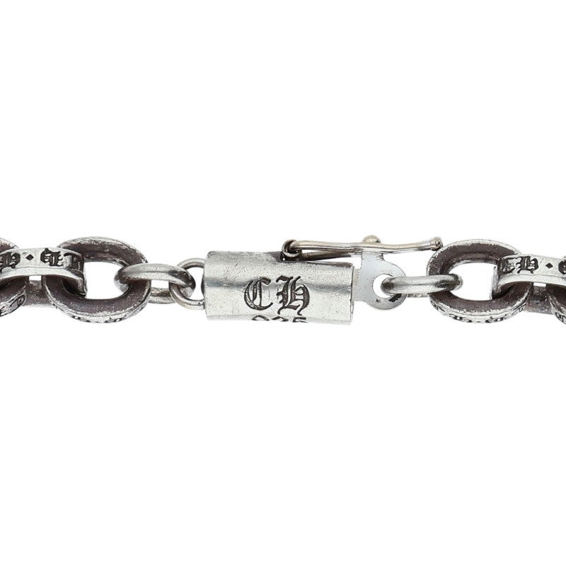 Chrome Hearts Silver Paper Chain Necklace 14K Size 18INCH