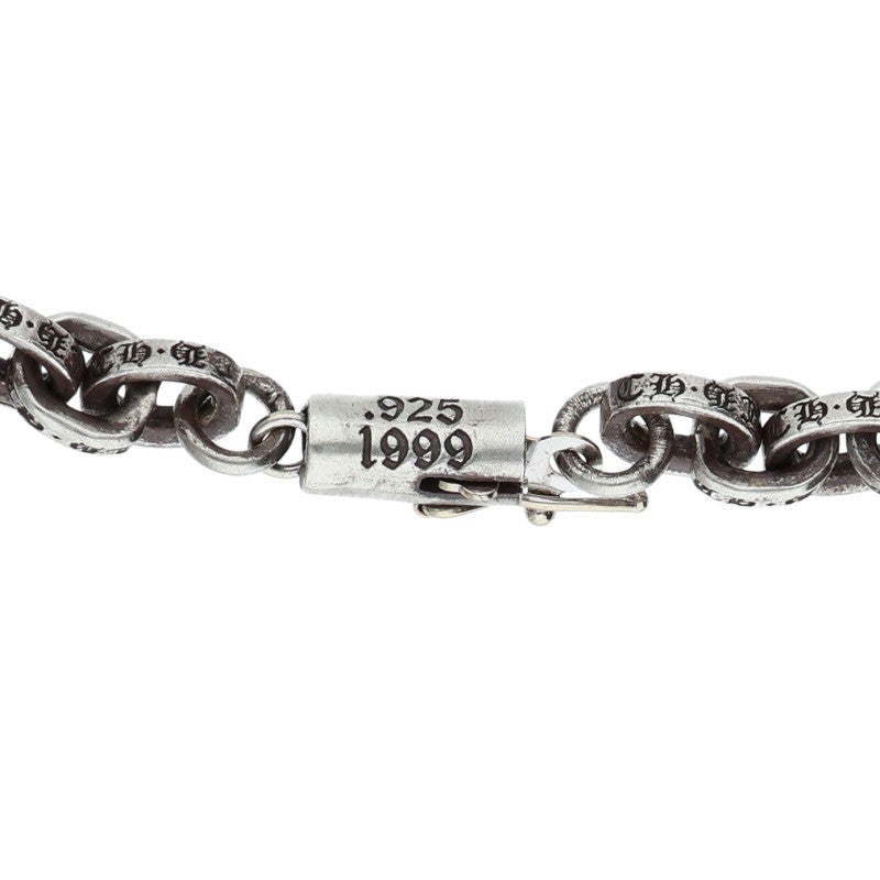 Chrome Hearts Silver Paper Chain Necklace 14K Size 18INCH