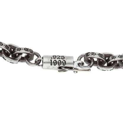 Chrome Hearts Silver Paper Chain Necklace 14K Size 18INCH