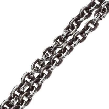 Chrome Hearts Silver Paper Chain Necklace 14K Size 18INCH