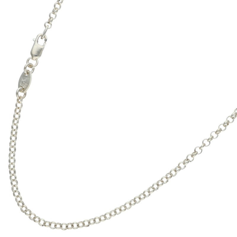 Chrome Hearts Silver Roll Chain Necklace Size 16INCH