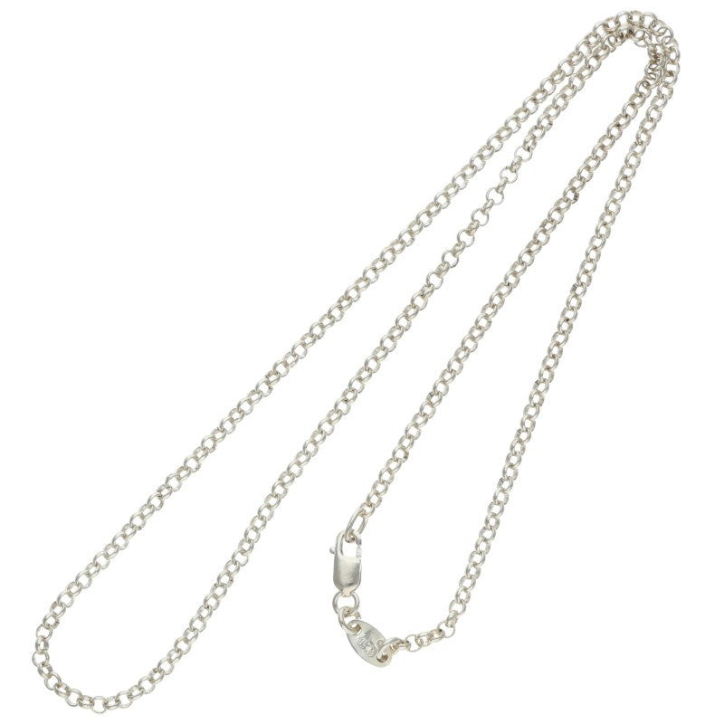 Chrome Hearts Silver Roll Chain Necklace Size 16INCH