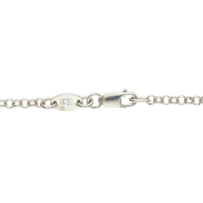 Chrome Hearts Silver Roll Chain Necklace Size 16INCH