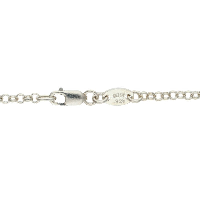 Chrome Hearts Silver Roll Chain Necklace Size 16INCH