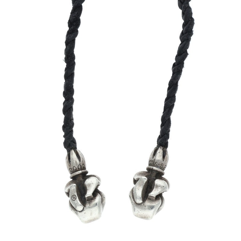 Chrome Hearts Lip & Tongue Braid Necklace Size ONE SIZE