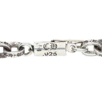 Chrome Hearts Paper Chain Silver Necklace Size 20INCH