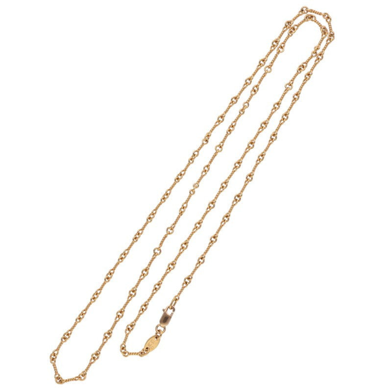 Chrome Hearts 22K Twist Chain Gold Necklace Size 24INCH
