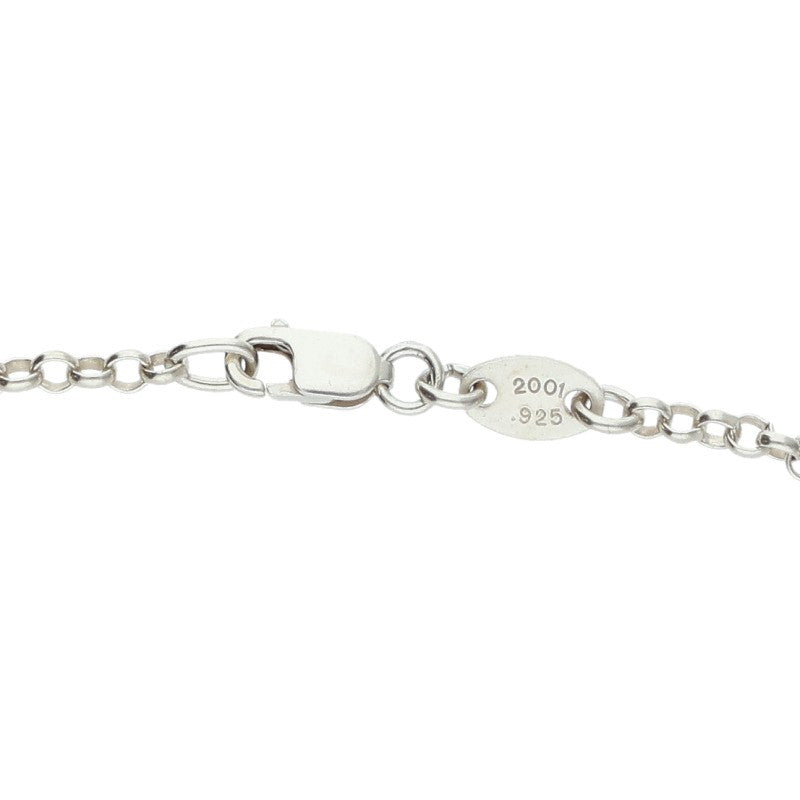 Chrome Hearts Roll Chain Silver Necklace Size 18INCH