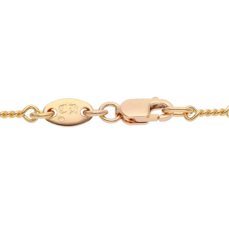 Chrome Hearts 22K Twist Chain Gold Yellow Size 24INCH