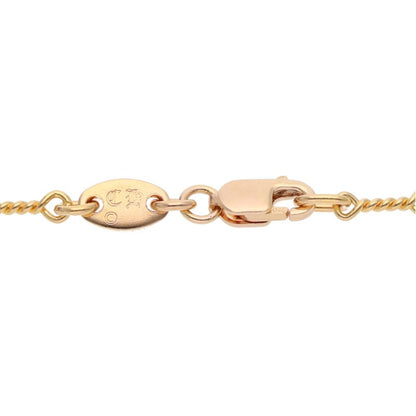 Chrome Hearts 22K Twist Chain Gold Yellow Size 24INCH