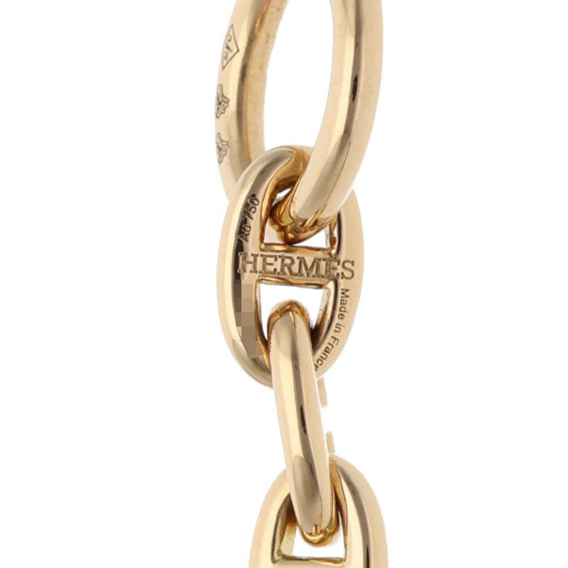 HERMES Chaine d'Ancre TPM 18K Yellow Gold Size ONE SIZE