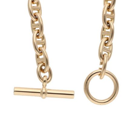 HERMES Chaine d'Ancre TPM 18K Yellow Gold Size ONE SIZE