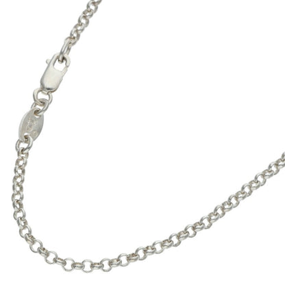 Chrome Hearts Roll Chain Silver Necklace Size 16INCH