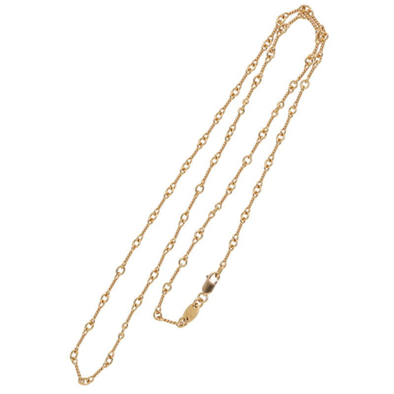 Chrome Hearts 22K Twist Chain Gold Yellow Size 18INCH