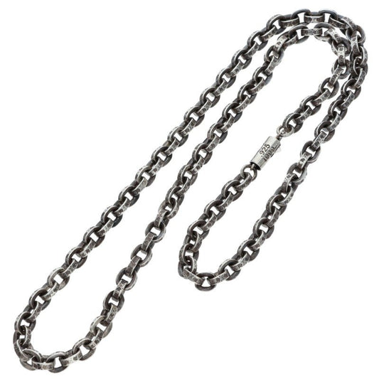 Chrome Hearts Paper Chain Silver Necklace Size 18INCH