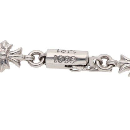 Chrome Hearts 18K Tiny E Fat Diamond Necklace Size 20INCH