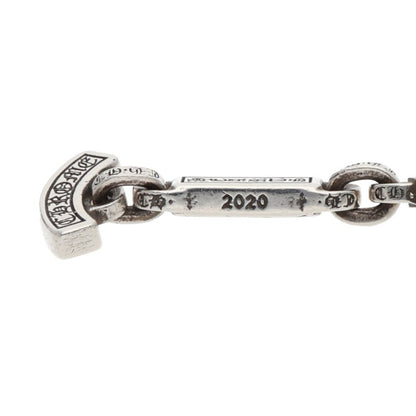 Chrome Hearts 925 Silver Paper E Chain Necklace Size 24INCH