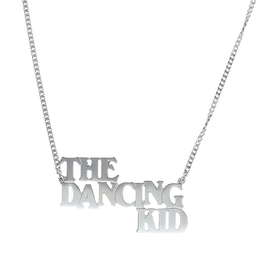 CELINE The Dancing Kid 925 Silver Necklace Size ONE SIZE