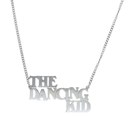 CELINE The Dancing Kid 925 Silver Necklace Size ONE SIZE