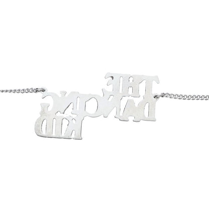 CELINE The Dancing Kid 925 Silver Necklace Size ONE SIZE