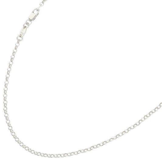Chrome Hearts 925 Silver Roll Chain Necklace Size 20INCH