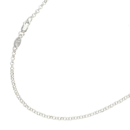 Chrome Hearts 925 Silver Roll Chain Necklace Size 20INCH
