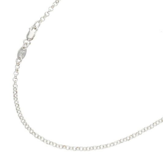 Chrome Hearts 925 Silver Roll Chain Necklace Size 20INCH