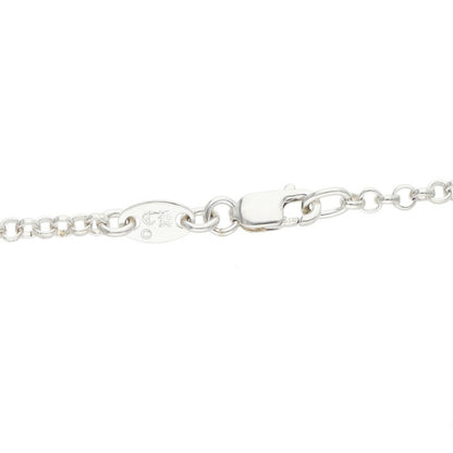 Chrome Hearts 925 Silver Roll Chain Necklace Size 20INCH