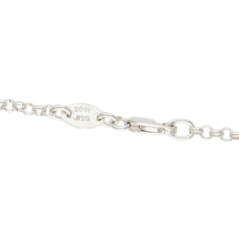 Chrome Hearts 925 Silver Roll Chain Necklace Size 20INCH