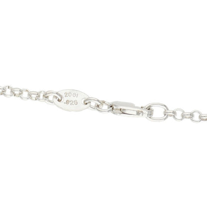 Chrome Hearts 925 Silver Roll Chain Necklace Size 20INCH