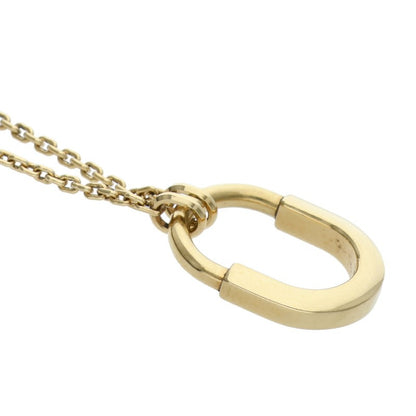 TIFFANY&Co. K18YG Lock Small Necklace Size ONE SIZE