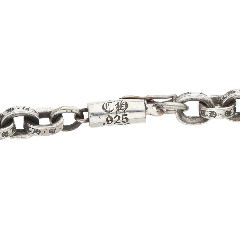 Chrome Hearts Paper Chain Necklace Silver Size 20INCH
