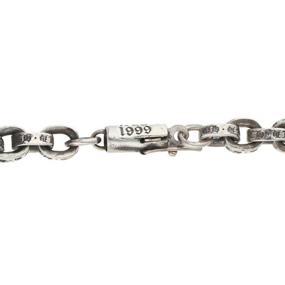 Chrome Hearts Paper Chain Necklace Silver Size 20INCH