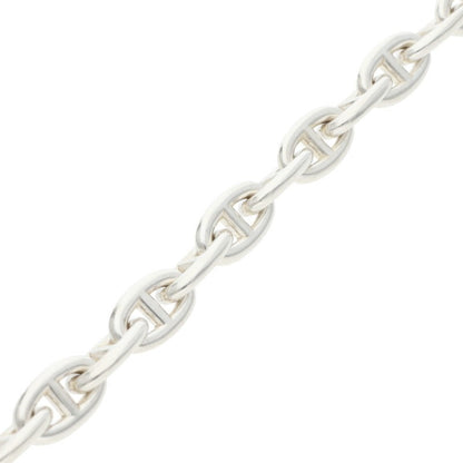 HERMES Chaine d'Ancre PM Silver Choker Necklace Size PM