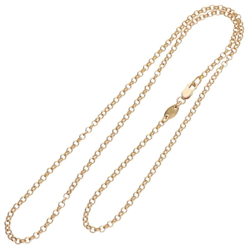 Chrome Hearts 22K Yellow Gold Chain Necklace Size 18INCH