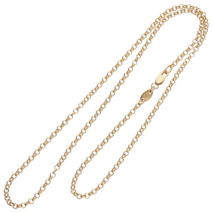 Chrome Hearts 22K Yellow Gold Chain Necklace Size 18INCH