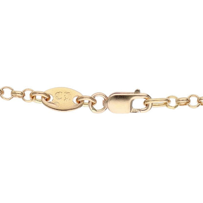 Chrome Hearts 22K Yellow Gold Chain Necklace Size 18INCH
