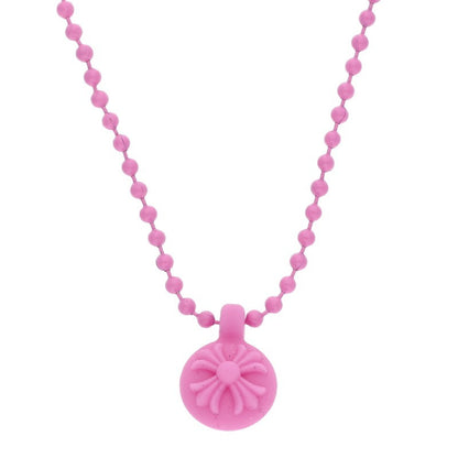 Chrome Hearts Pink Silicon Ball Necklace Size ONE SIZE