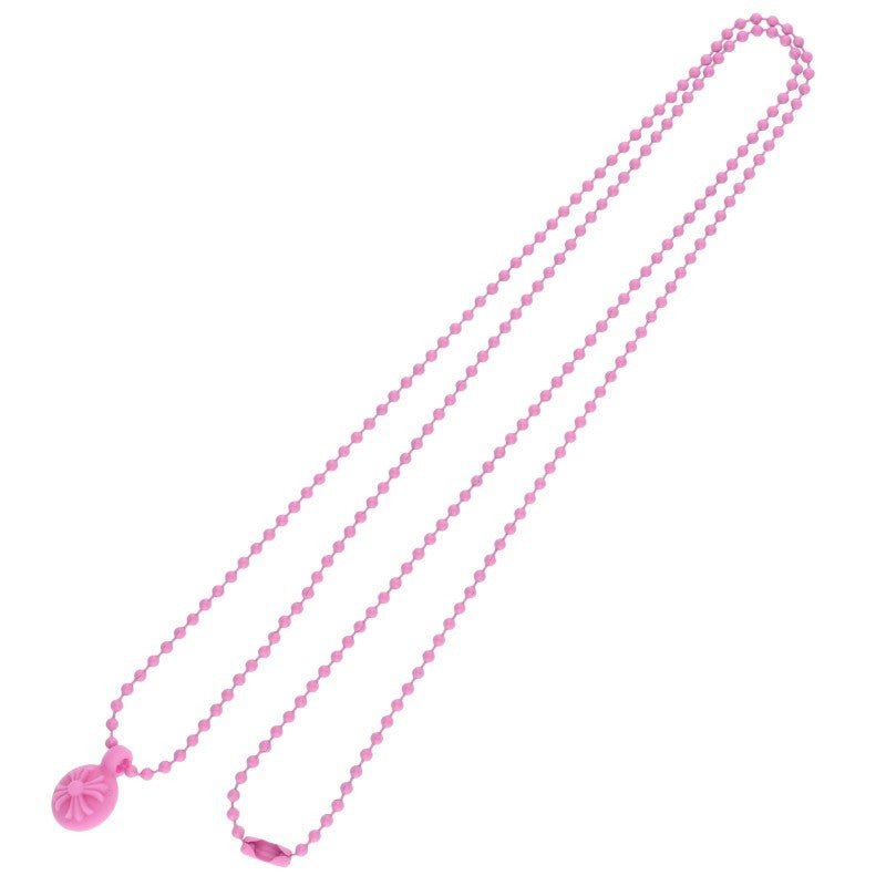 Chrome Hearts Pink Silicon Ball Necklace Size ONE SIZE