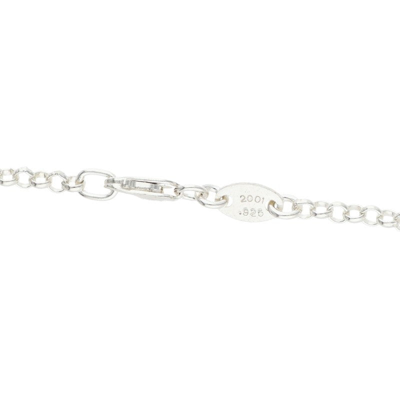 Chrome Hearts Roll Chain Silver Necklace Size 20 Inch