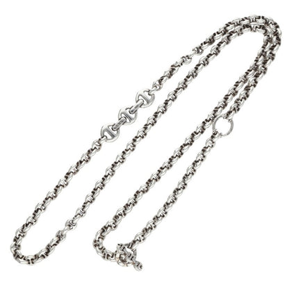 HOORSENBUHS 925 Silver 6P Open-Link Necklace Size 30INCH