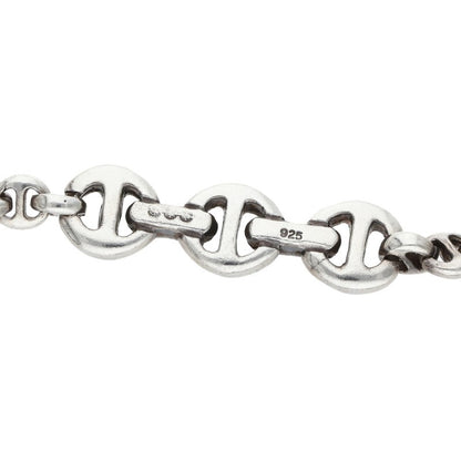 HOORSENBUHS 925 Silver 6P Open-Link Necklace Size 30INCH