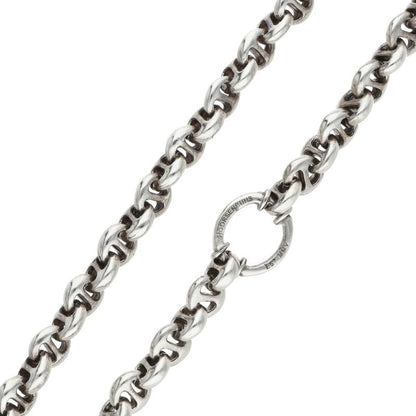 HOORSENBUHS 925 Silver 6P Open-Link Necklace Size 30INCH
