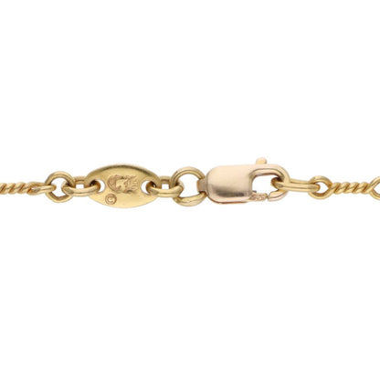 Chrome Hearts 22K Yellow Gold Chain Necklace Size 16INCH
