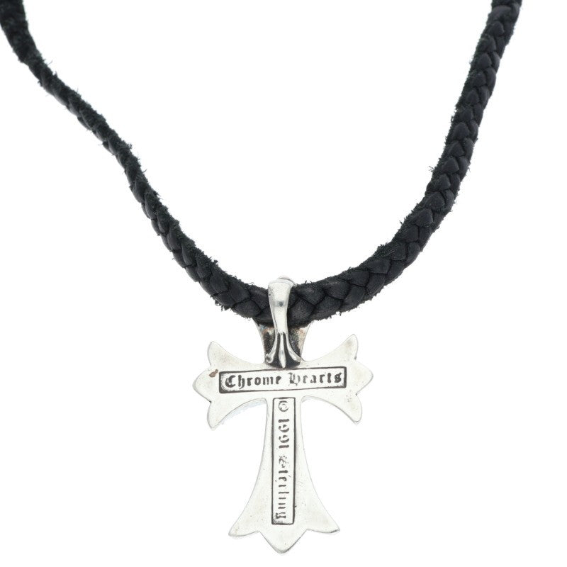 Chrome Hearts Small CH Cross Silver Necklace Size ONE SIZE
